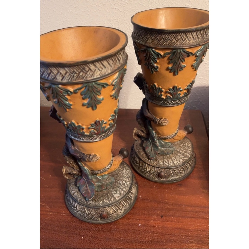 🐒 Monkey Butler Vases - Set of 2 🐒 - Picture 4 of 9